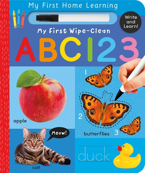 My First Wipe-Clean ABC 123: Write and Learn! (Board Books)