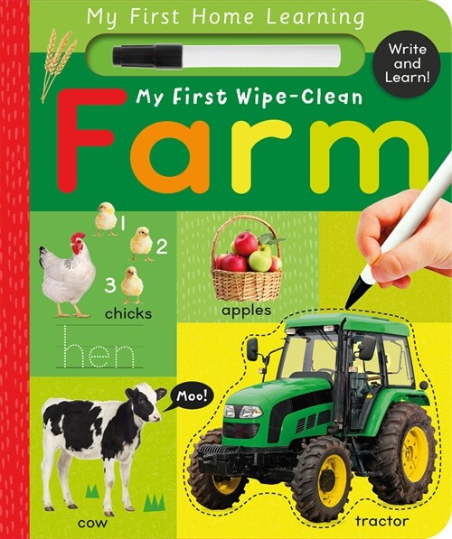 My First Wipe-Clean Farm: Write and Learn! (Board Books)