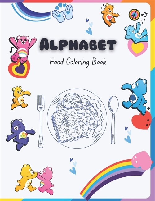 Food Alphabet Corloring Book (Paperback)