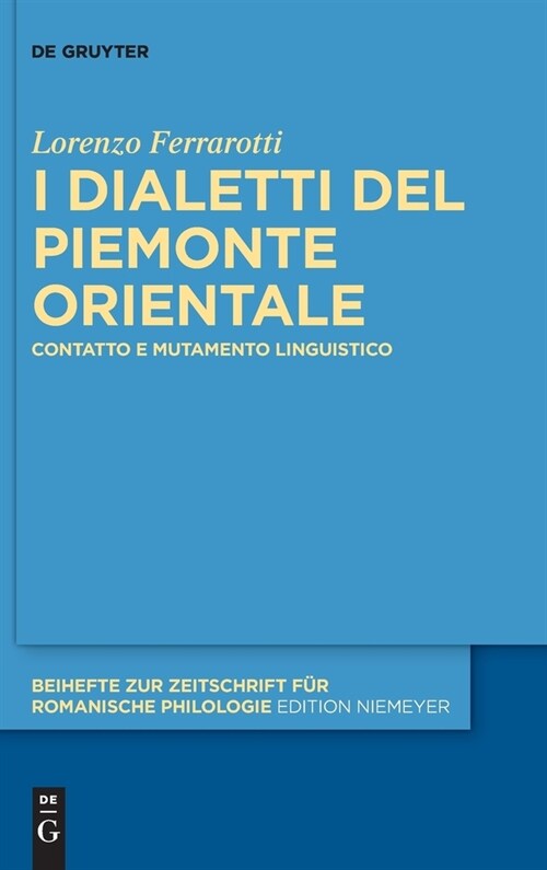 I dialetti del Piemonte orientale (Hardcover)
