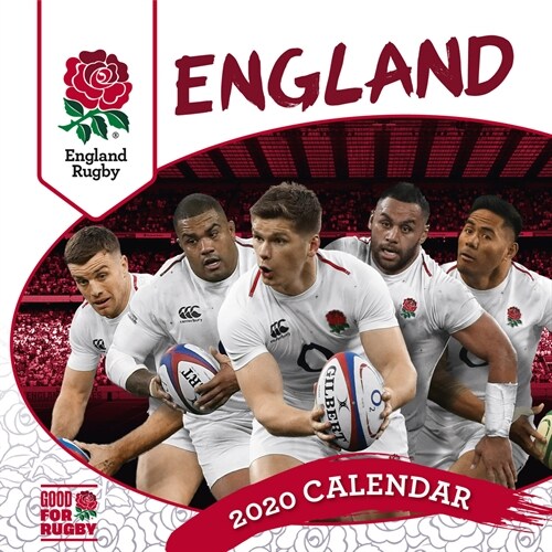 The Official England Rugby Union Calendar 2022 Square (Paperback)