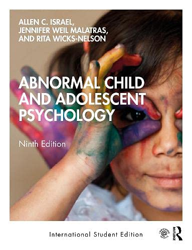 Abnormal Child and Adolescent Psychology (Paperback, 9 ed)