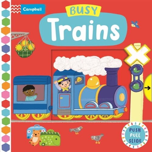 Busy Trains (Board Book)