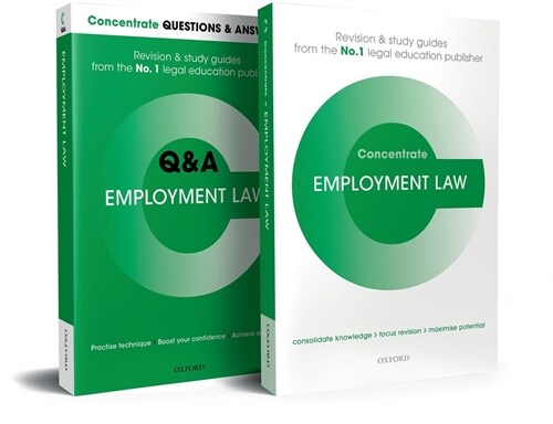 Employment Law Revision Concentrate Pack: Law Revision and Study Guide (Paperback)