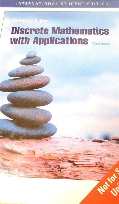 [중고] Discrete Mathematics with Applications (Hardcover, 3rd)