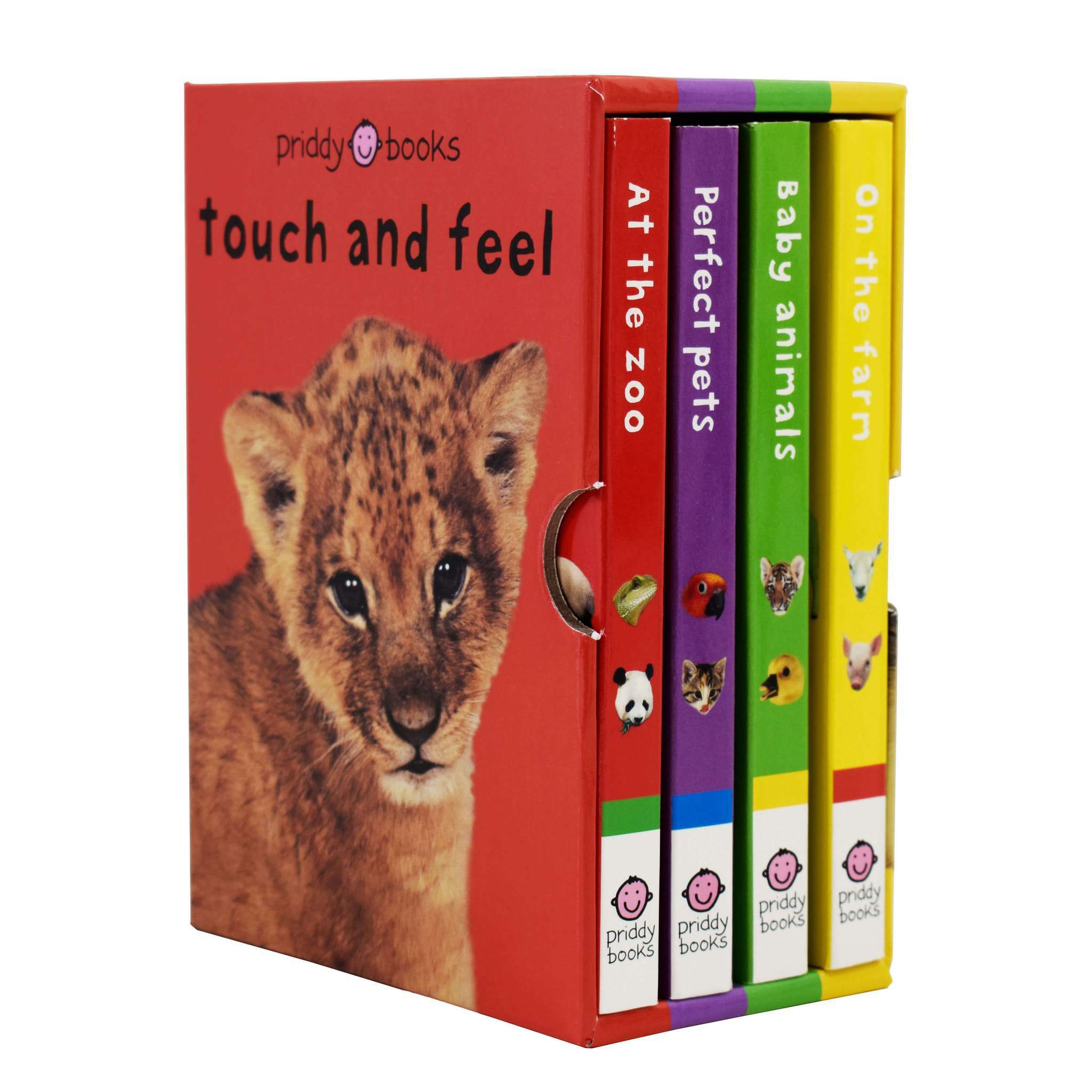 Touch and Feel 4 Books (Board Book 4권)