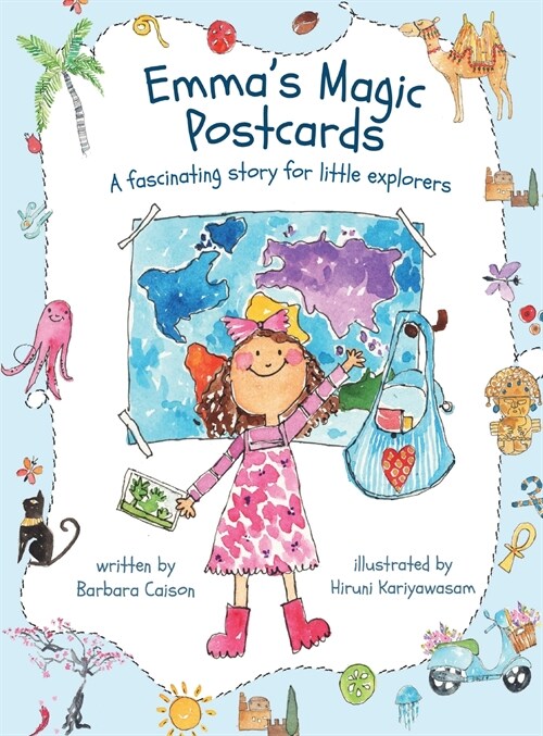 Emmas Magic Postcards: A fascinating story for little explorers (Hardcover)