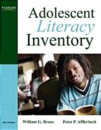 Adolescent Literacy Inventory, Grades 6-12 (Spiral)