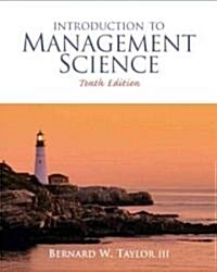 Introduction to Management Science (Hardcover, 10th)