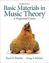 Basic Materials in Music Theory: A Programed Approach with Audio CD [With CDROM] (Paperback, 12)