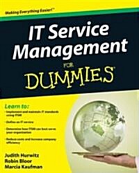 Service Management For Dummies (Paperback)