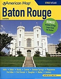 American Map Corporation Baton Rouge LA Atlas (Paperback)