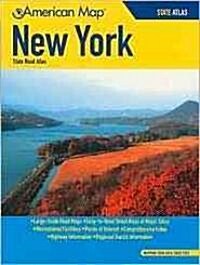 American Map New York State Road Atlas (Paperback)