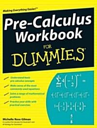 Pre-Calculus Workbook for Dummies (Paperback)