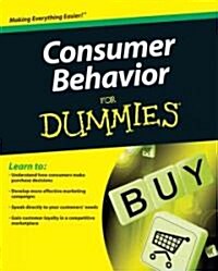 Consumer Behavior for Dummies (Paperback)