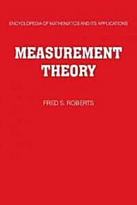 Measurement Theory: Volume 7 : With Applications to Decisionmaking, Utility, and the Social Sciences (Paperback)
