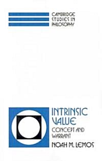 Intrinsic Value : Concept and Warrant (Paperback)