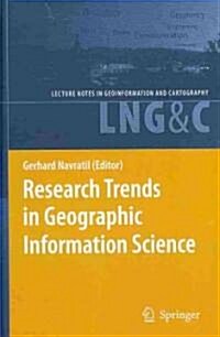 Research Trends in Geographic Information Science (Hardcover)