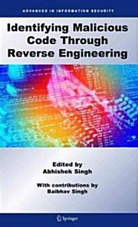 [중고] Identifying Malicious Code Through Reverse Engineering (Hardcover)