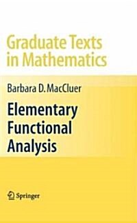 Elementary Functional Analysis (Hardcover)