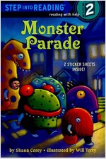 Monster Parade: A Funny Monster Book for Kids [With Sticker(s)] (Paperback)