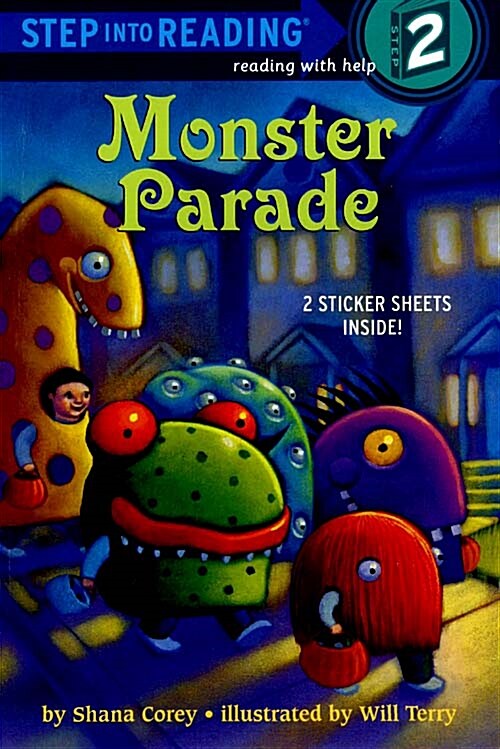 Monster Parade: A Funny Monster Book for Kids [With Sticker(s)] (Paperback)
