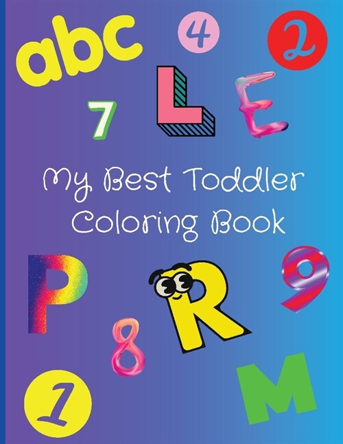 My Best Toddler Coloring Book (Paperback)