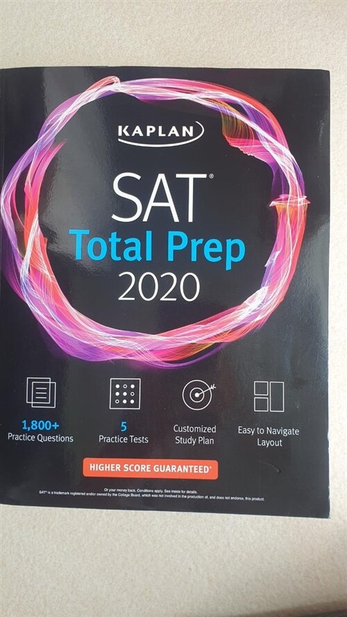 [중고] SAT Total Prep 2020: 5 Practice Tests + Proven Strategies + Online + Video (Paperback)