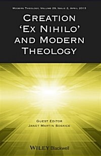 Creation Ex Nihilo and Modern Theology (Paperback)