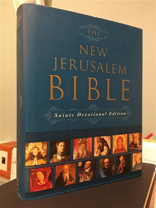 [중고] The New Jerusalem Bible: Saints Devotional Edition (Hardcover, First Edition)