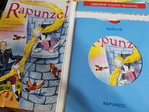 [중고] Usborne Young Reading Set 1-01 : Rapunzel (Paperback + Audio CD 1장)