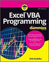 Excel VBA Programming for Dummies (Paperback, 6)