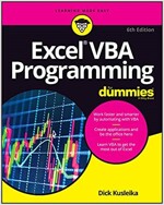 Excel VBA Programming for Dummies (Paperback, 6)