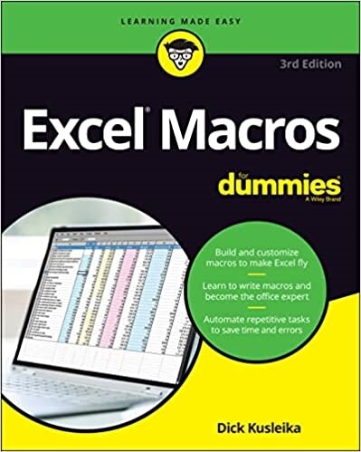 Excel Macros for Dummies (Paperback, 3)