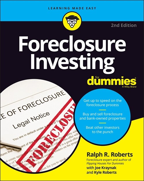 Foreclosure Investing for Dummies (Paperback, 2)
