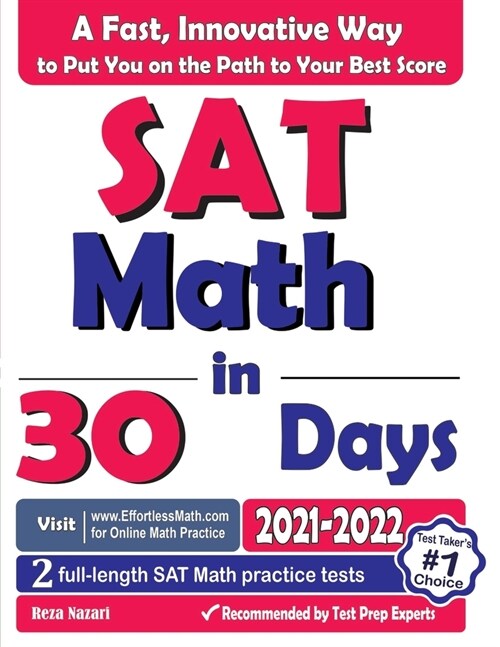 SAT Math in 30 Days: The Most Effective SAT Math Crash Course (Paperback)