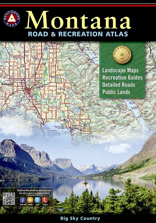 Montana Road & Recreation Atlas (Paperback)