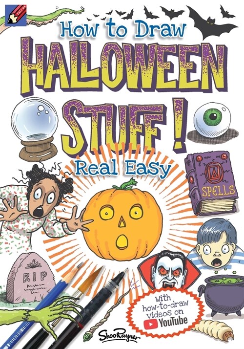 How to Draw Halloween Stuff Real Easy (Paperback)