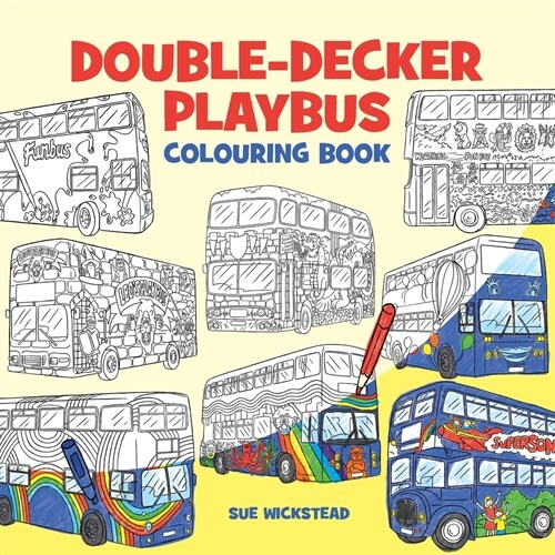 Double-Decker Playbus Colouring Book (Paperback)