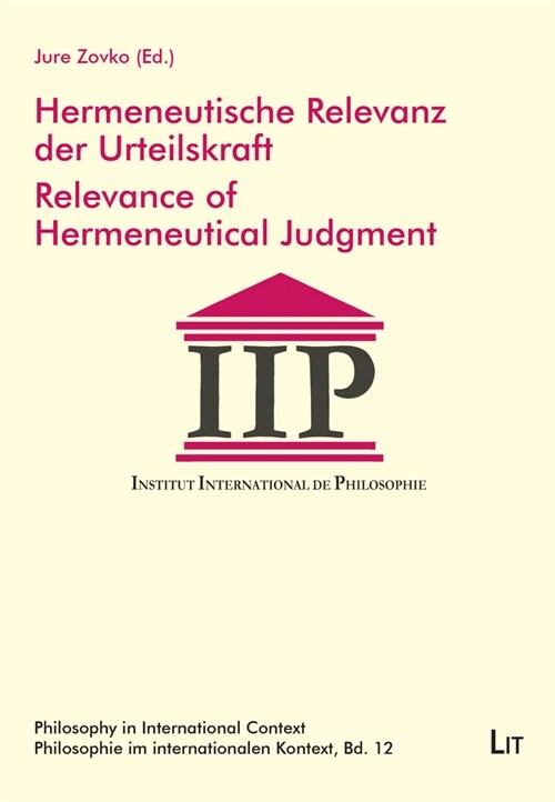 Relevance of Hermeneutical Judgment (Paperback)
