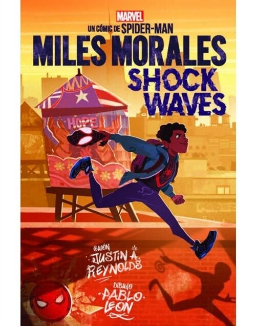 MSC01 MILES MORALES SHOCK WAVES (Hardcover)