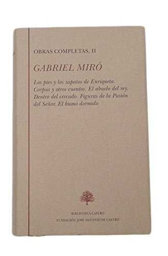 GABRIEL MIRO. OBRAS COMPLETAS II (Hardcover)