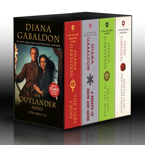 Outlander Volumes 5-8 (4-Book Boxed Set): The Fiery Cross, a Breath of Snow and Ashes, an Echo in the Bone, Written in My Own Hearts Blood (Mass Market Paperback)