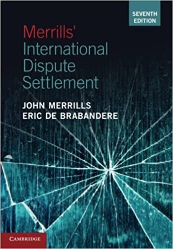 Merrills International Dispute Settlement (Paperback, 7 Revised edition)