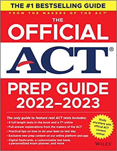 The Official ACT Prep Guide 2022-2023, (Book + Online Course) (Paperback)
