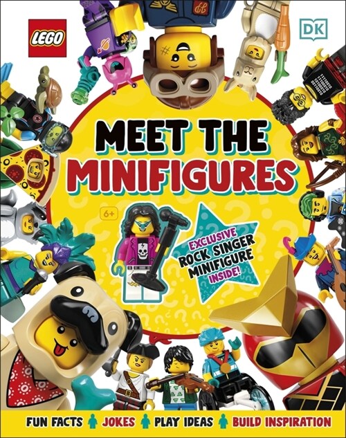 LEGO Meet the Minifigures : With Exclusive LEGO Rockstar Minifigure (Hardcover)