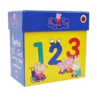 Peppa Pig 1 2 3 Go : 8 Book Hinged Box Set (Board Book k8권)