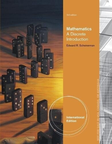 Mathematics : A Discrete introduction (Paperback, 3rd Edition)