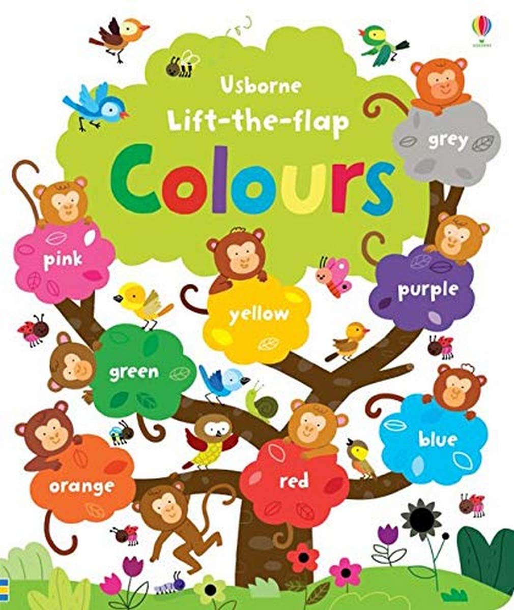 Lift-the-flap Colours (Board Book, UK)