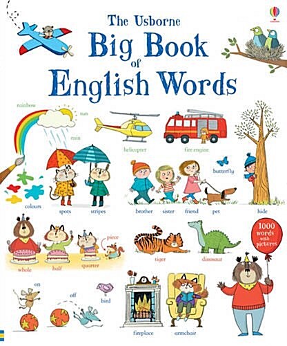 Big Book of English Words (Board Book)